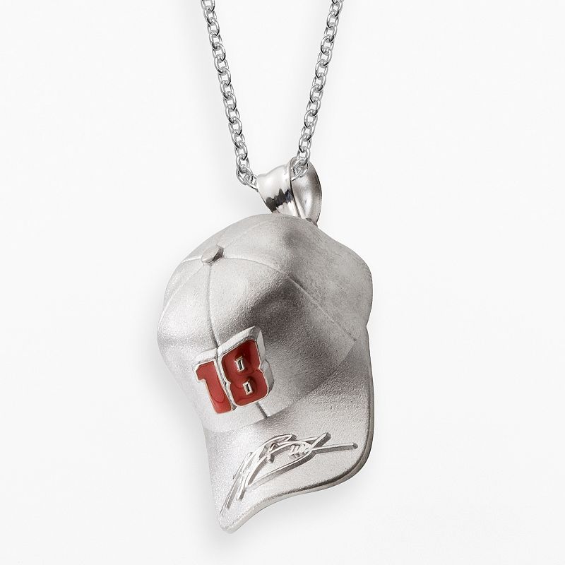 Insignia Collection NASCAR Kyle Busch Sterling Silver 18 Baseball Cap 