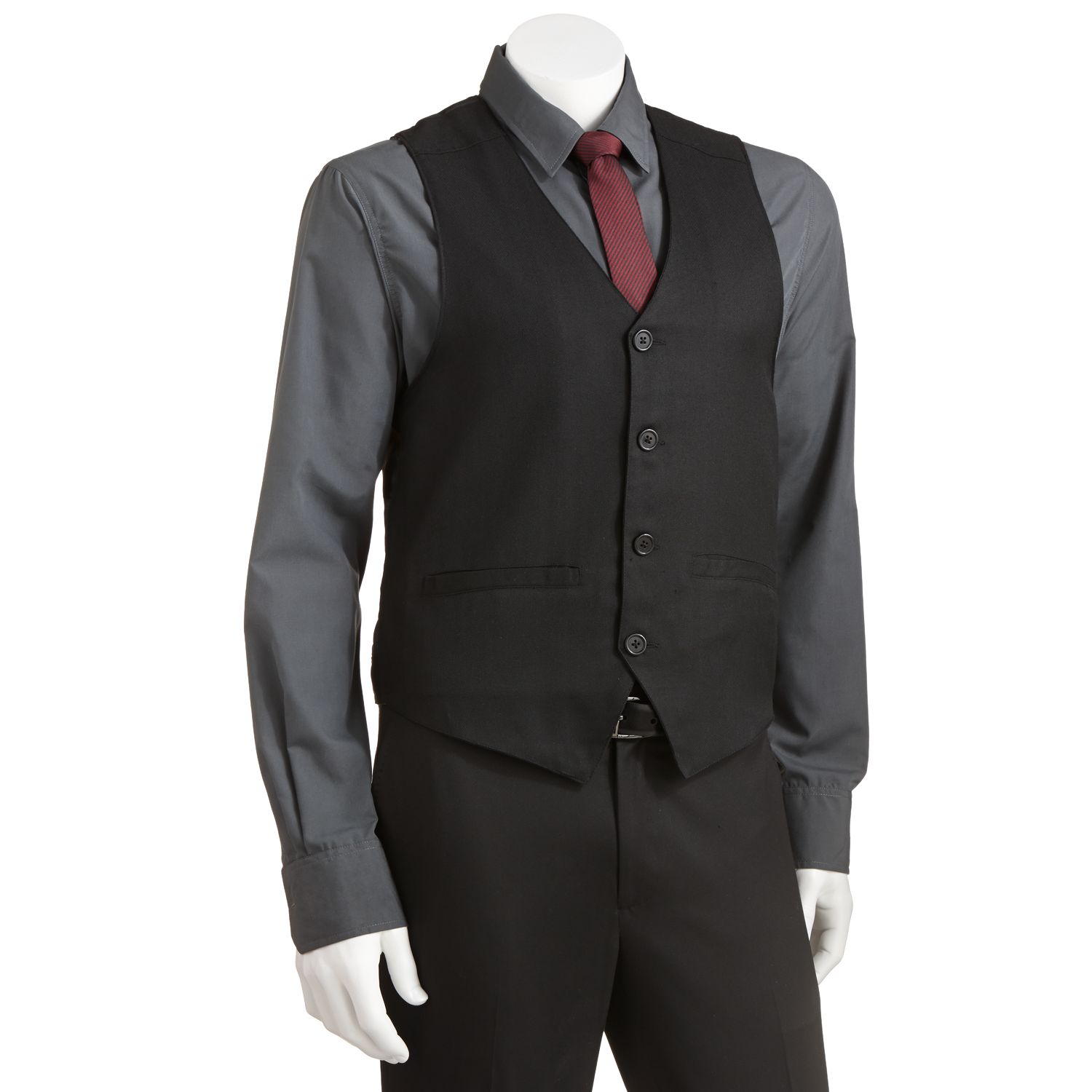 kohls mens suit vest