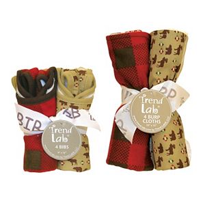 Trend Lab Northwoods 8-pc. Bib & Burp Cloth Set