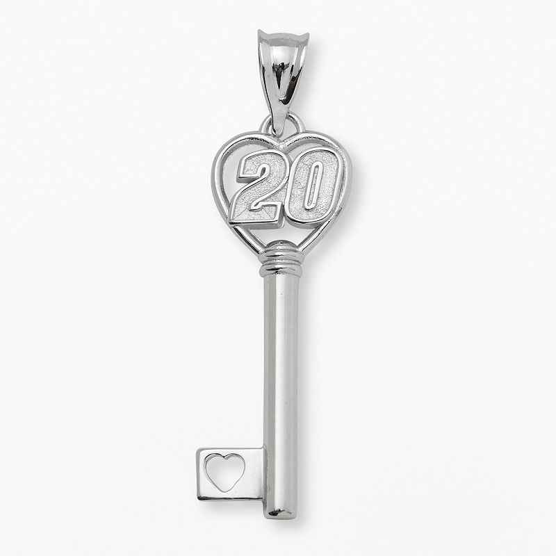 Insignia Collection NASCAR Matt Kenseth Sterling Silver 20 Heart Key P