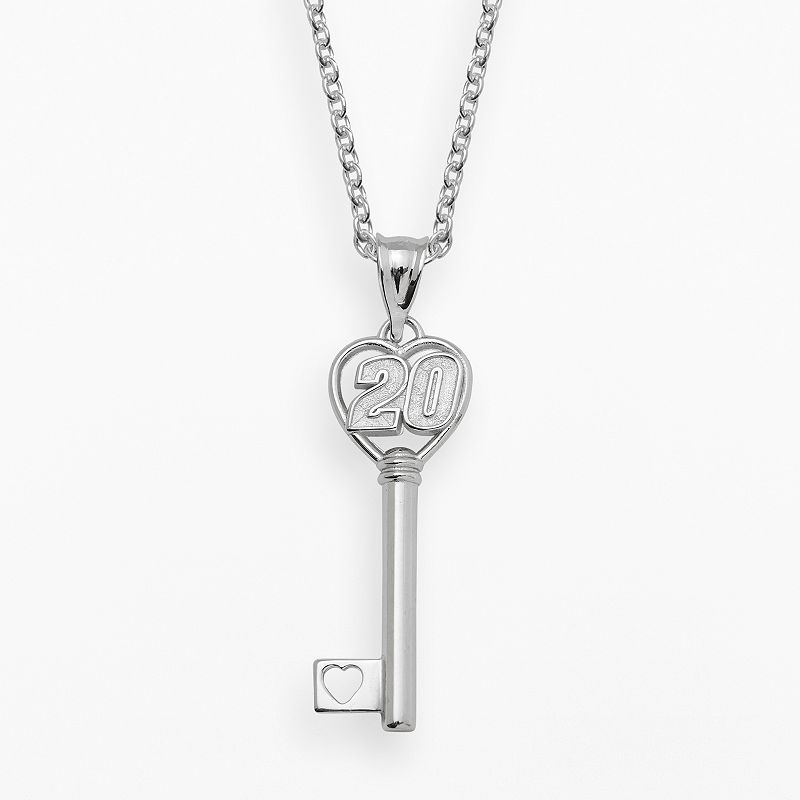 Insignia Collection NASCAR Matt Kenseth Sterling Silver 20 Heart Key P