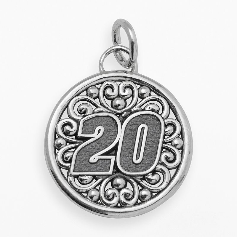 Insignia Collection NASCAR Matt Kenseth Sterling Silver 20 Pendant, Me