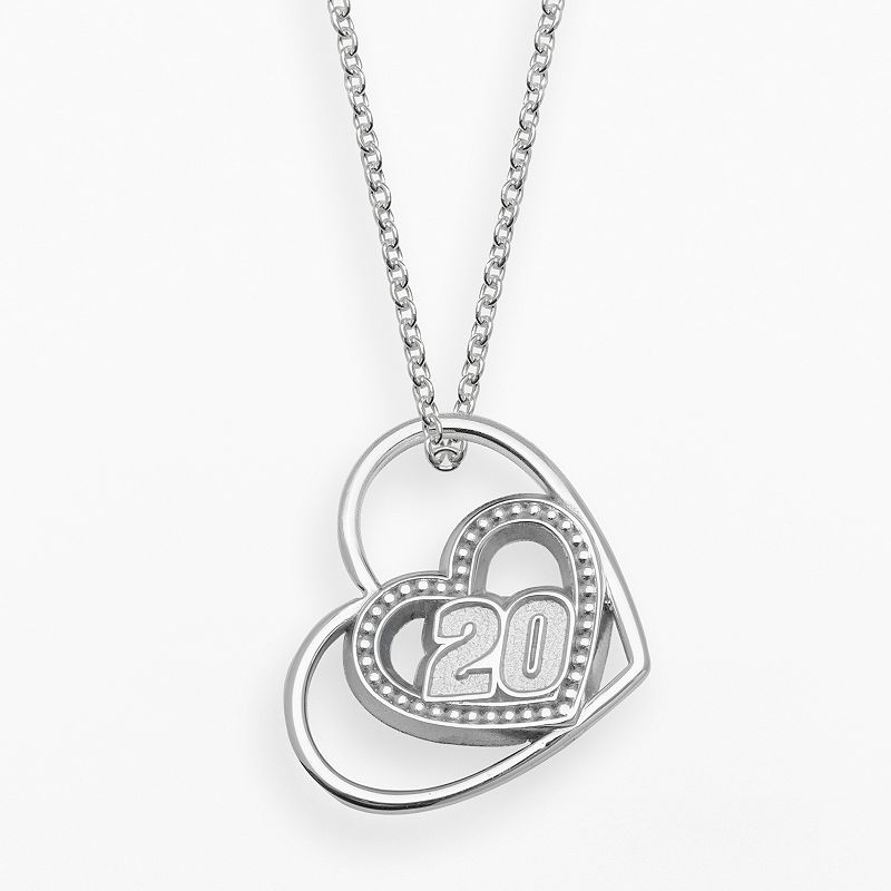 Insignia Collection NASCAR Matt Kenseth Sterling Silver 20 Heart Penda