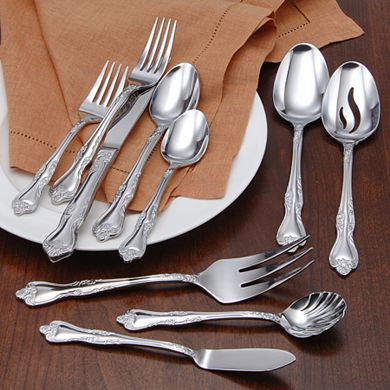 Oneida® 45-pc. Azalea Flatware Set