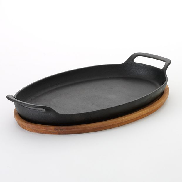 Bobby Flay Cast Iron 10 Skillet With Handle No Wobble Sits Flat – Shop  Thrift World
