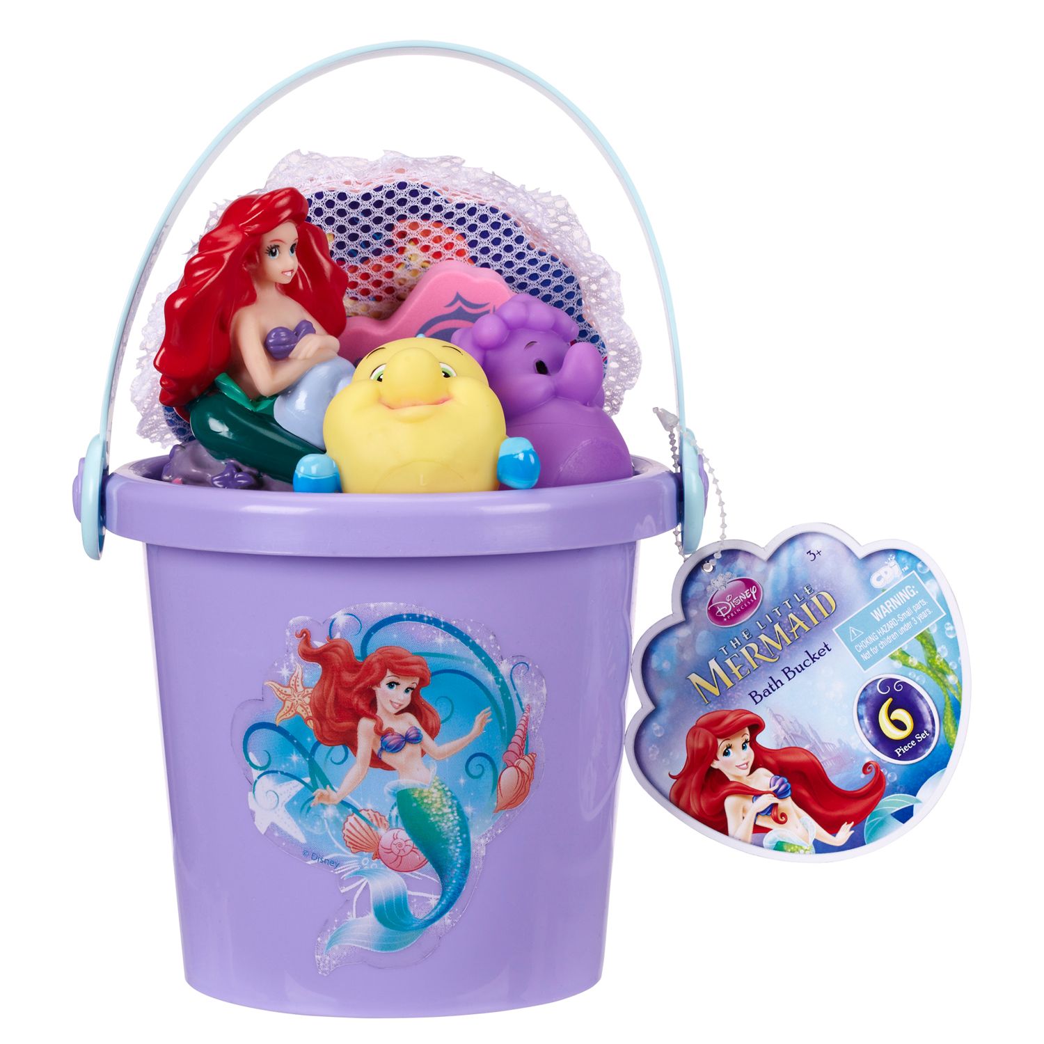 ariel bath toys