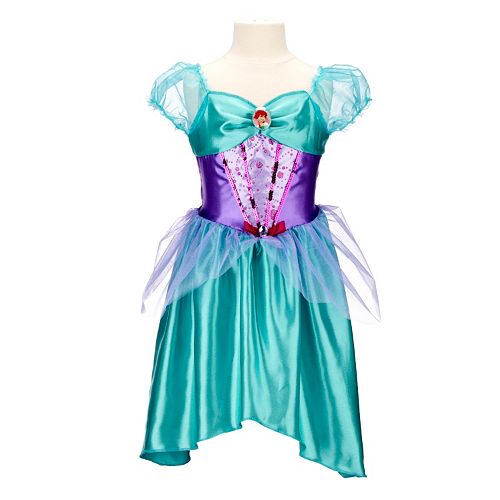 Disney Princess Ariel Dress Girls 4 6x