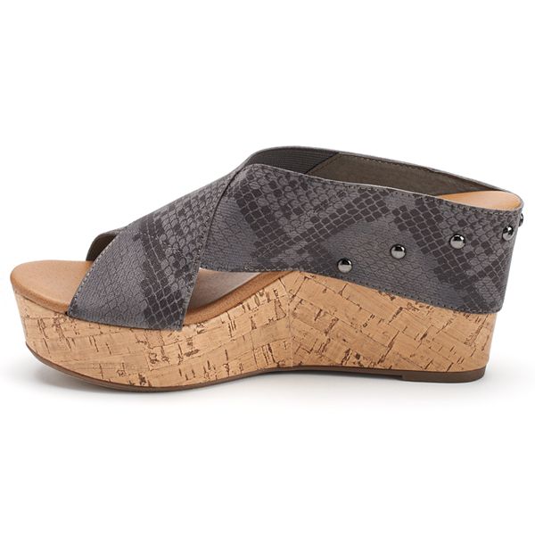 SONOMA Goods for Life™ Banded Platform Wedge Sandals - Women