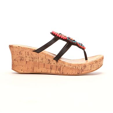 Unionbay Dorian Wedge Sandals - Women