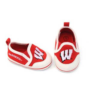 Baby Wisconsin Badgers Crib Shoes