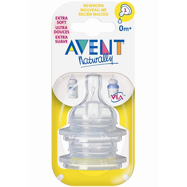 Avent Newborn Bottle Nipple Set