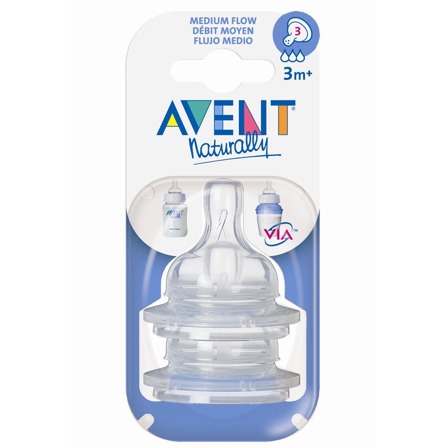 avent medium flow bottles