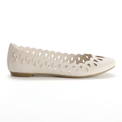 LC Lauren Conrad Cutout Ballet Flats - Women