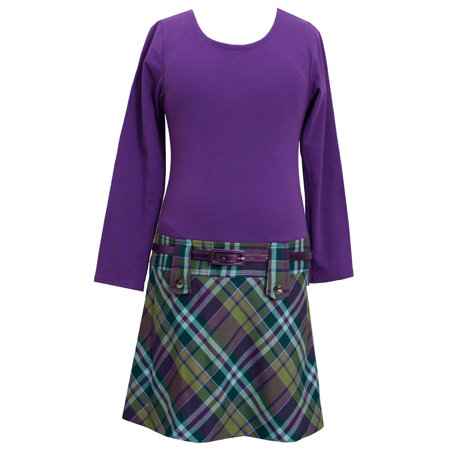 bonnie jean purple dress