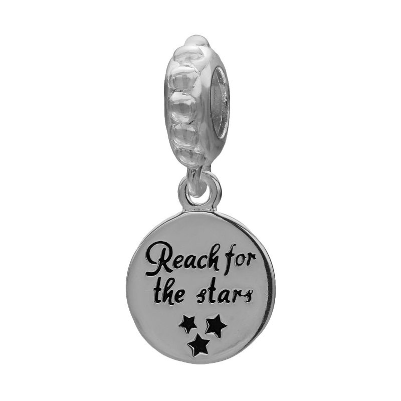 Individuality Beads Sterling Silver Reach for the Stars Charm, Womens, Gre