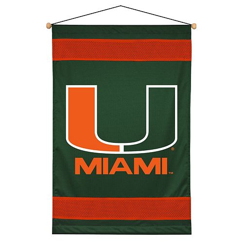 Miami Hurricanes Wall Hanging