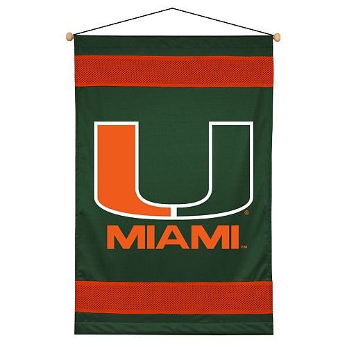 Miami Hurricanes Wall Hanging