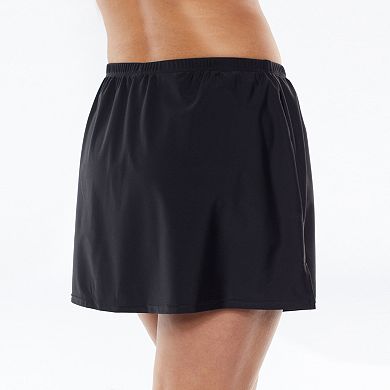 Plus Size Croft & Barrow® Solid Skirtini Bottoms