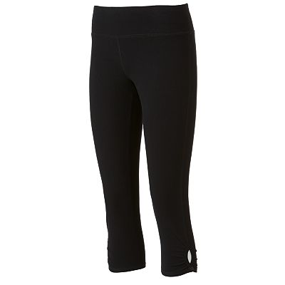 Capri Keyhole Yoga Leggings Capri Keyhole Yoga Leggings