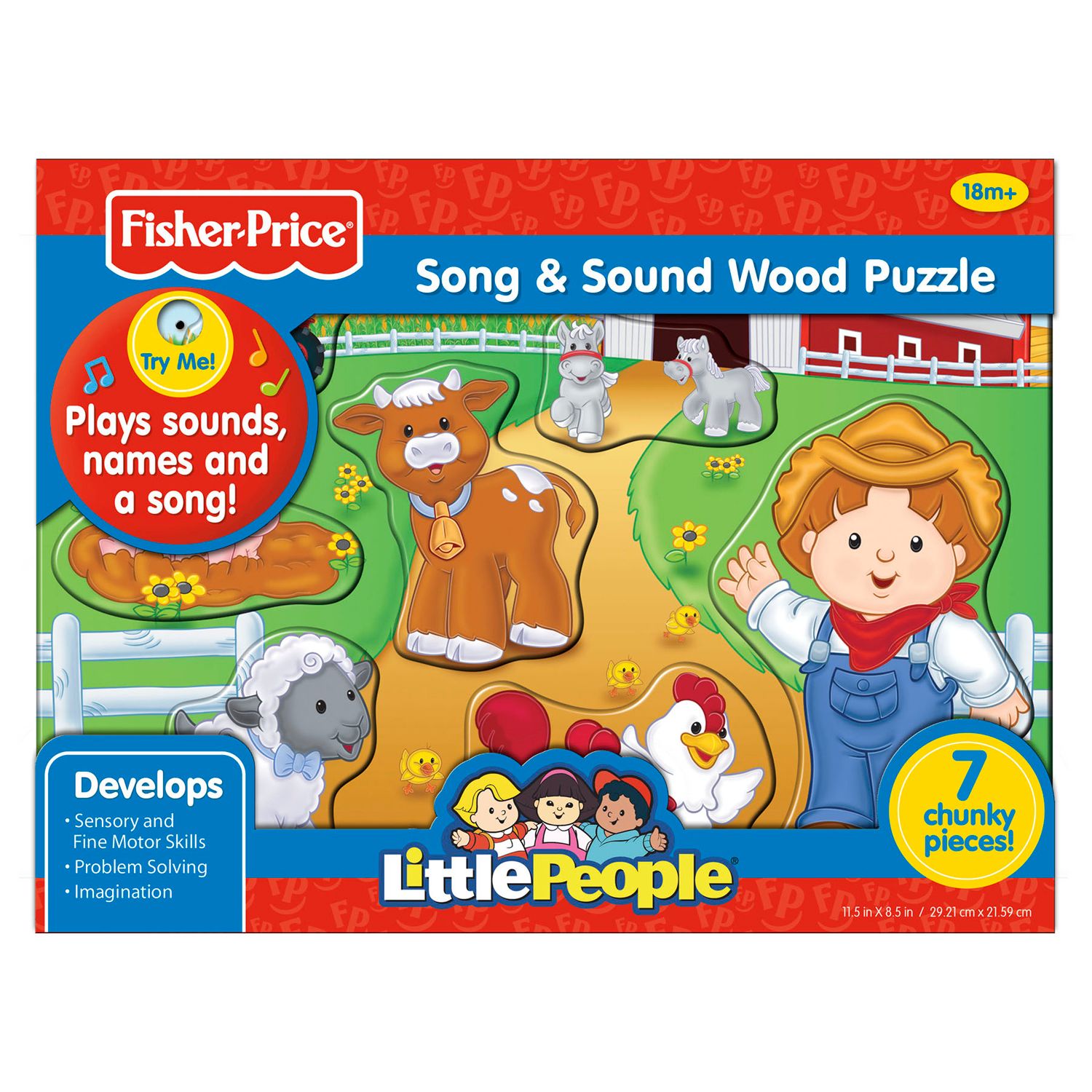 fisher price little people puzzle