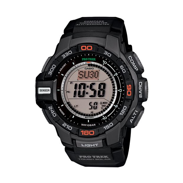 Casio Men's PRO TREK Solar Digital Chronograph Watch
