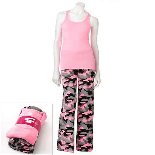 Juniors' SO® Pajamas Plush Pajama Set