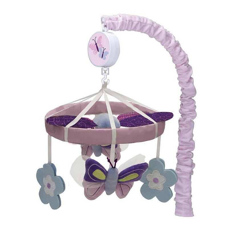 UPC 084122551183 product image for Lambs & Ivy Butterfly Lane Musical Crib Mobile | upcitemdb.com