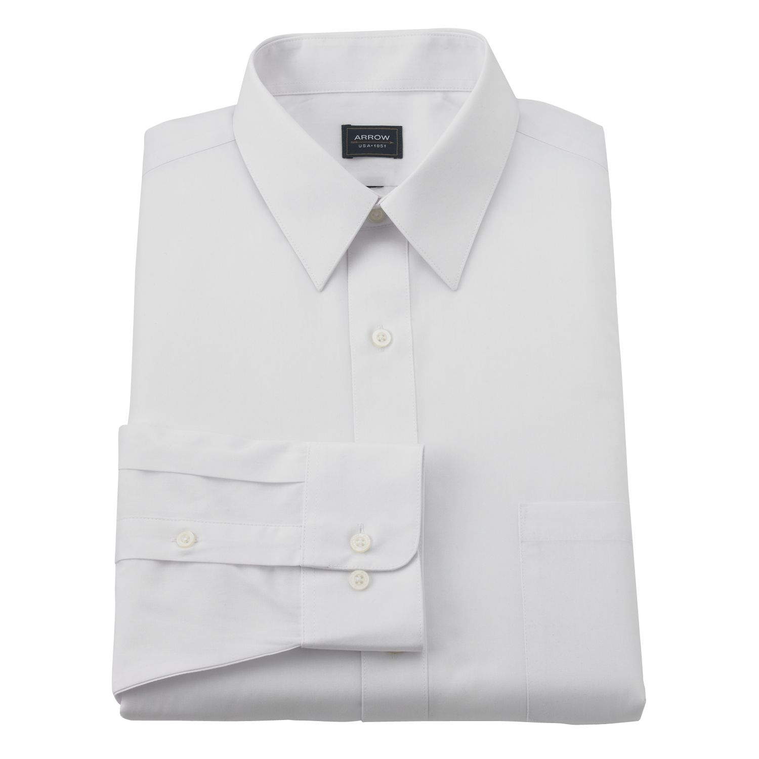 arrow classic fit dress shirt