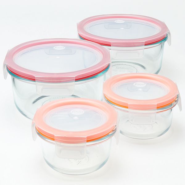 Food Network™ 8pc. Glass Food Storage Set