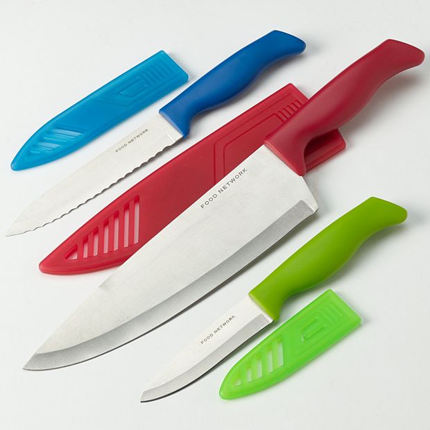 Food Network™ 3-pc. Colored Cutlery Set
