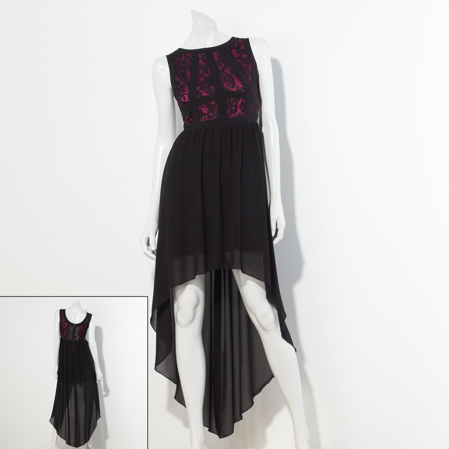 princess vera wang black dress