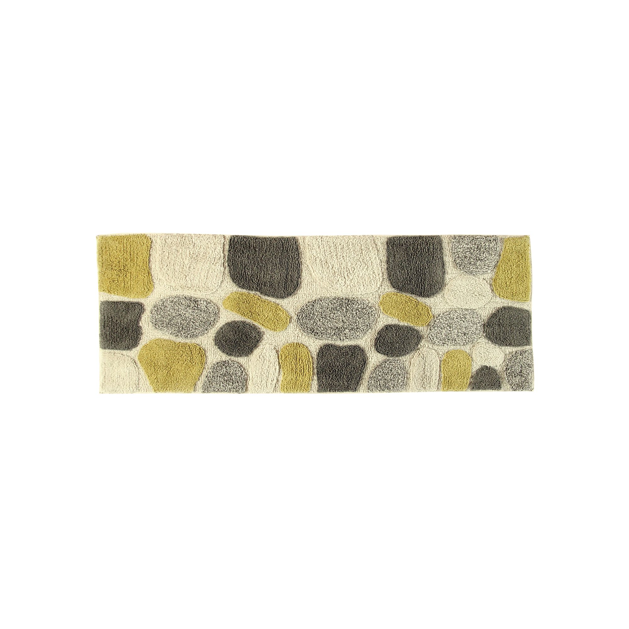 Chesapeake Pebbles Bath Rug Runner - 2 x 5, New Willow