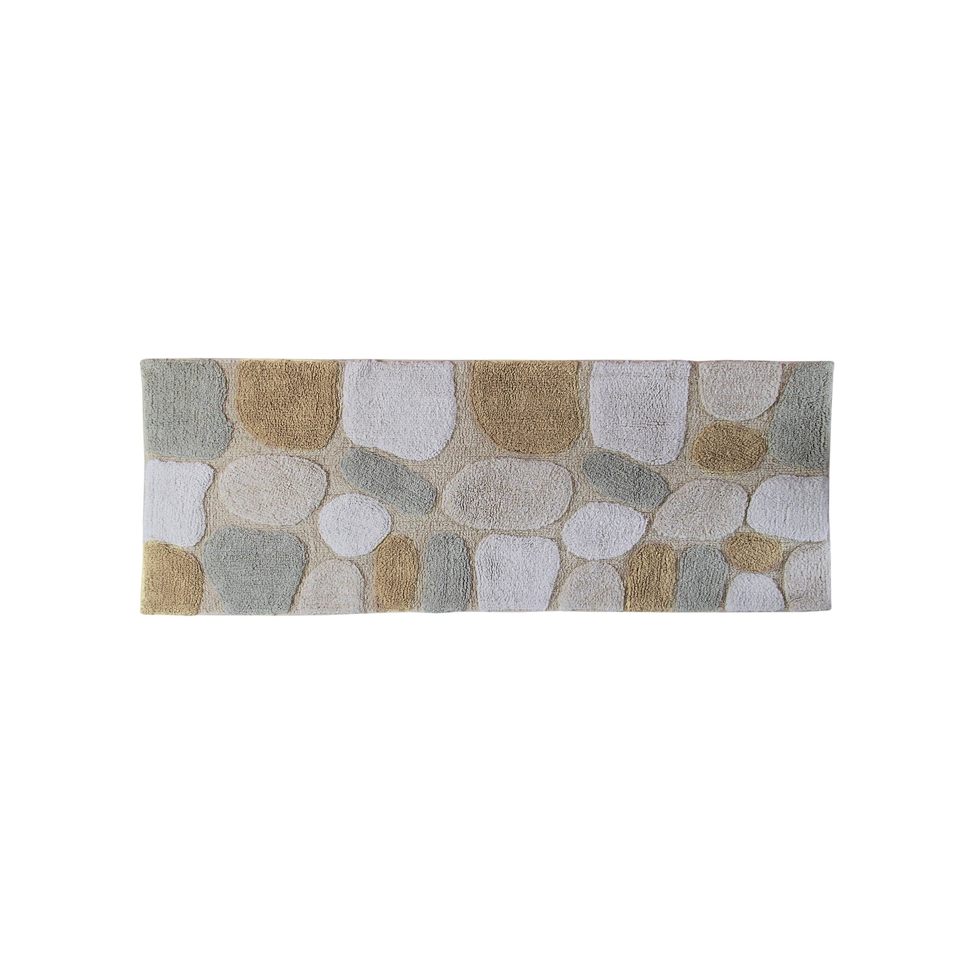 Chesapeake Pebbles Bath Rug Runner - 2 x 5, Spa