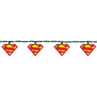 Kurt S. Adler 10-Light Superman Christmas Light Set