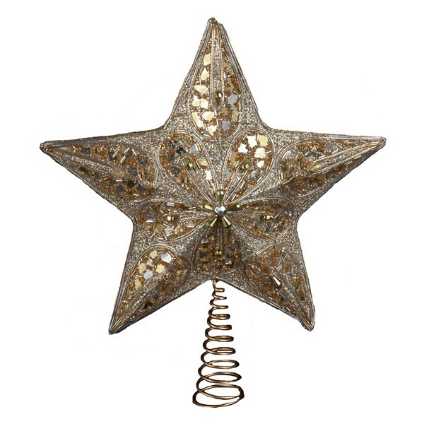 Kurt Adler Glitter Star Tree Topper