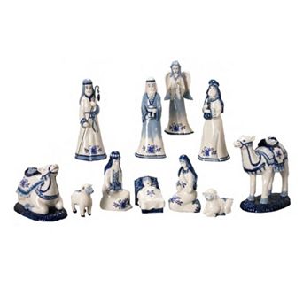 Kurt S. Adler 11 pc Christmas Nativity Set