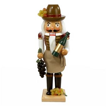 Kurt Adler 15 in Wine Grower Christmas Nutcracker