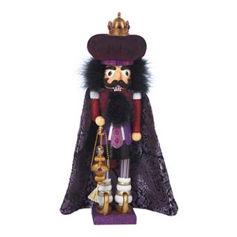 Kurt Adler 18 in Hollywood Purple King Christmas Nutcracker