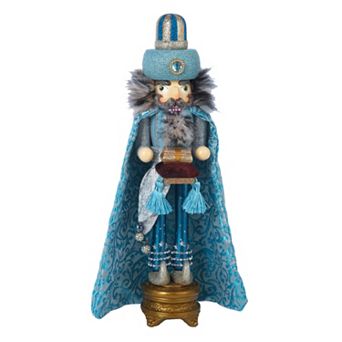 Kurt S. Adler 18 in Hollywood Turquoise King Christmas Nutcracker
