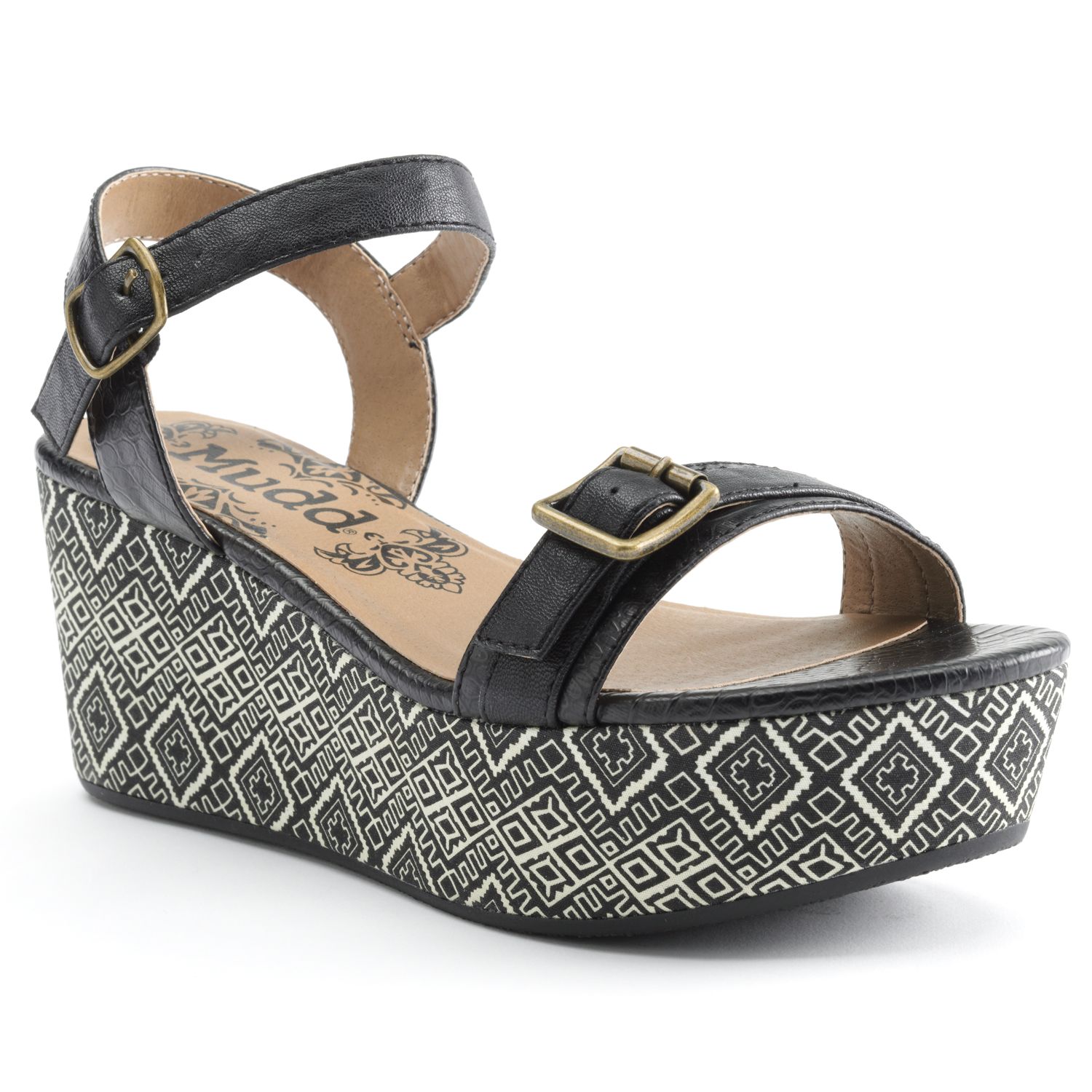 mudd platform sandals