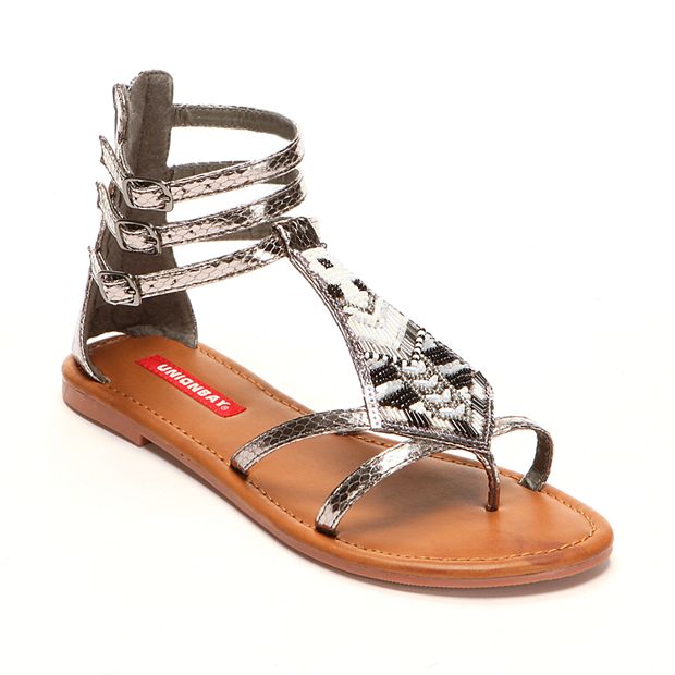 Embellished gladiator sandals deals