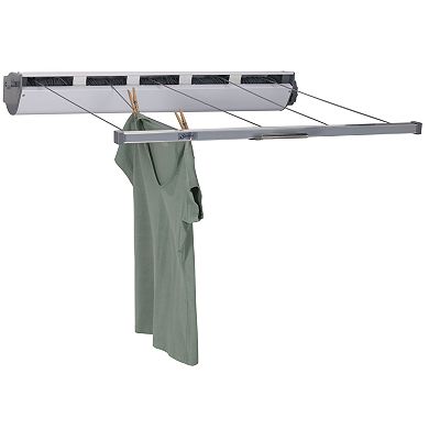 Household Essentials Retractable Indoor Outdoor Clothes Drying Rack