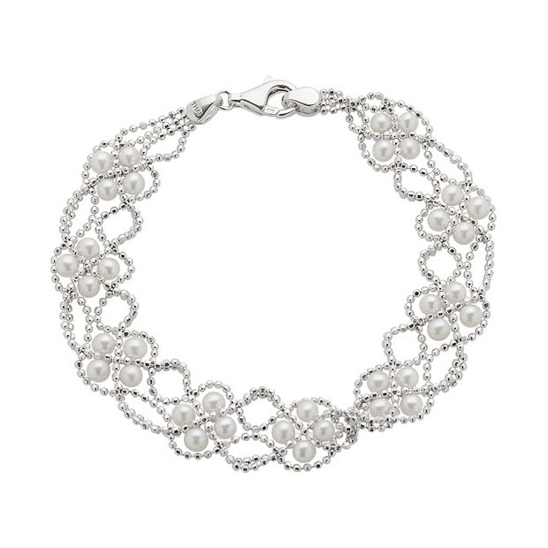 Kohls on sale pearl bracelet