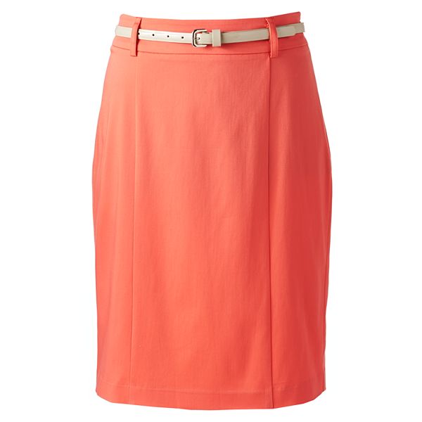 Apt. 9® Solid Pencil Skirt Women's