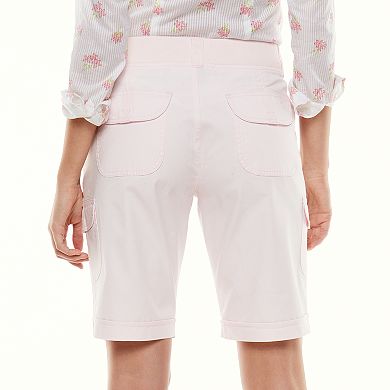 Gloria Vanderbilt Louisa Cargo Bermuda Shorts Women 39 S Plus Size