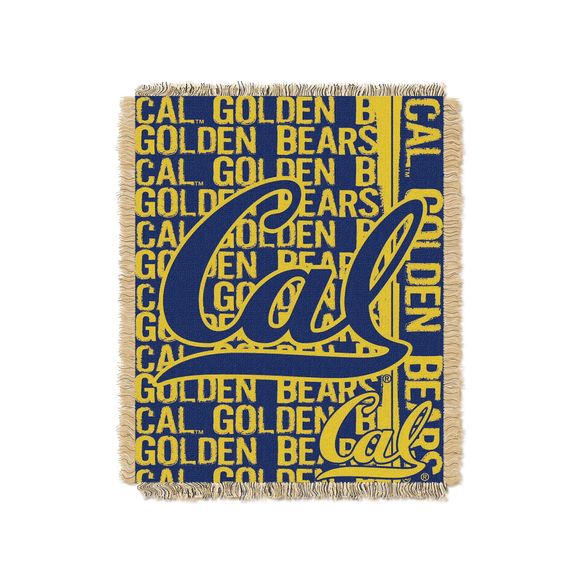 California Golden Bears Jacquard Throw Blanket by Northwest, Team
