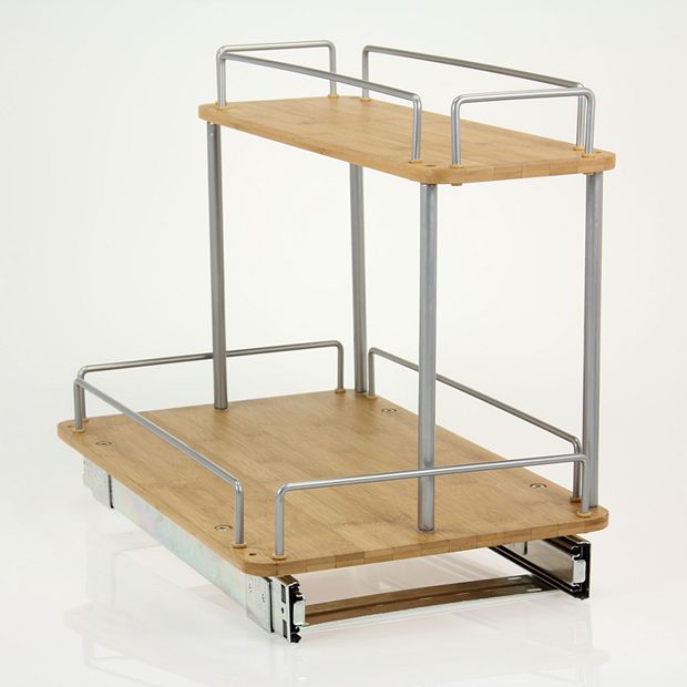 Libeder Under Sink Organizers and Storage,2 Tier Sliding Bathroom