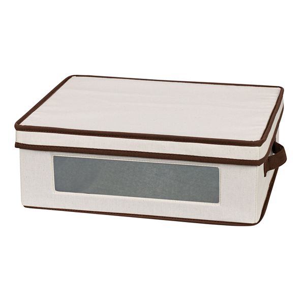 Household Essentials China Cup Lidded Storage Chest