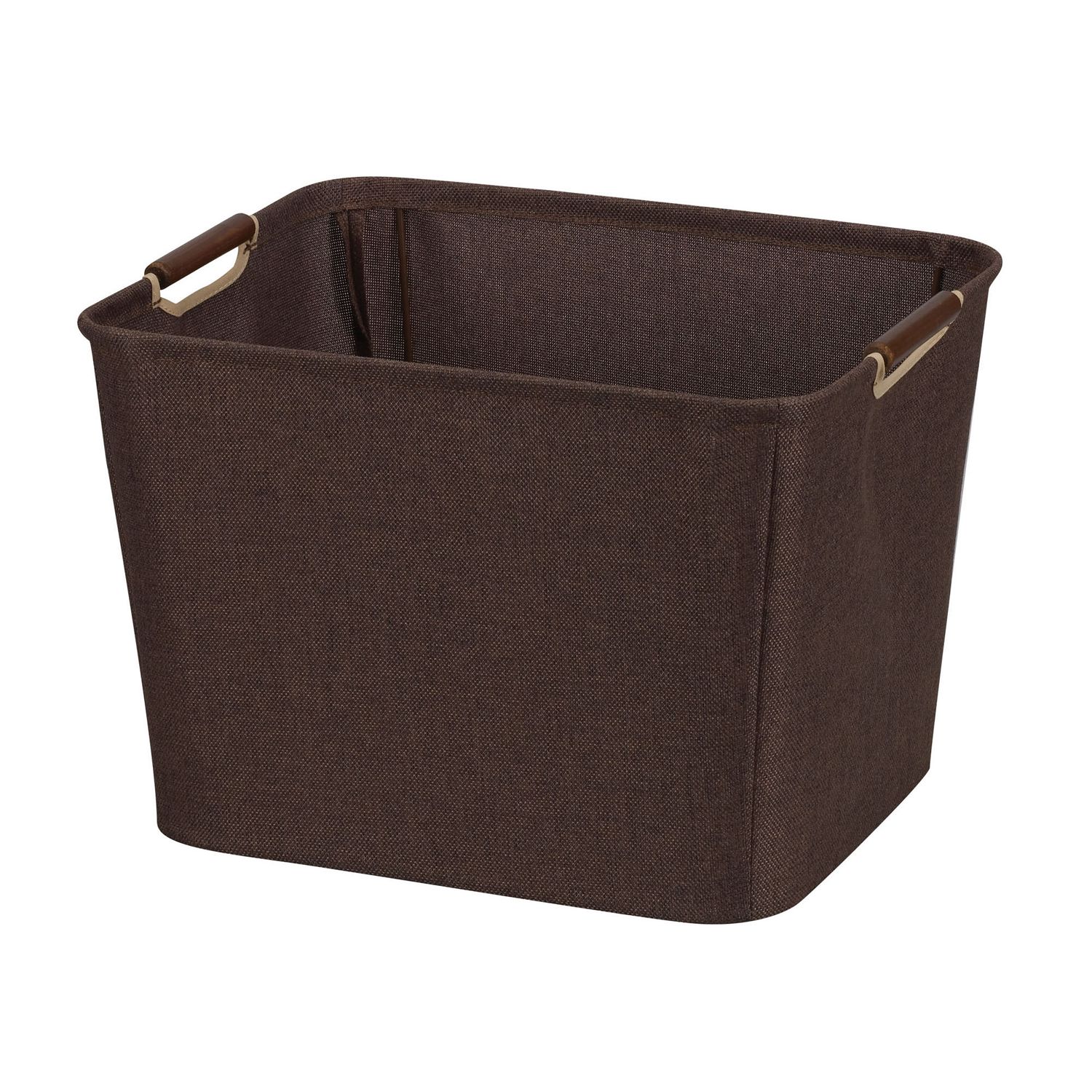 Image for Household Essentials Brown Medium Open Tapered Storage Bin at Kohl's.