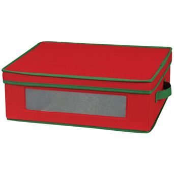 Household Essentials Holiday Cup Lidded Storage Chest